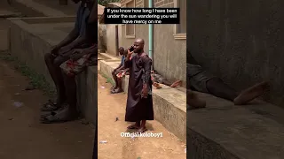 No peace for street boy😂😂😂😂 