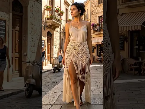 Boho Macrame Dresses #macrame #bohodecor