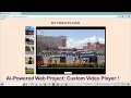 Create Your Own Custom Player Using HTML CSS JavaScript No typing Only Copy-Paste