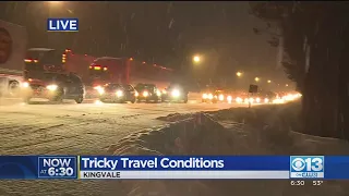 Chain Controls In Effect On I-80