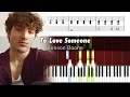 Benson Boone - To Love Someone - Accurate Piano Tutorial with Sheet Music