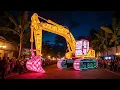 Download Lagu Pawai Takbir Paling Kreatif: Excavator Dihias Jadi Kendaraan Lampu Ramadan!