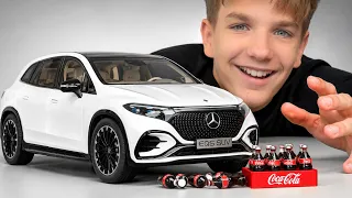 Mark’s most modern model: 1:18 mercedes eqs suv (white) unboxing