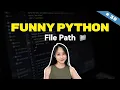 Absolute vs Relative Paths in Python Python Animated Course 30