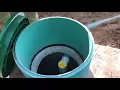 Scott Grenon of Grenco Excavation Demonstrates How To Clean an Effluent Filter