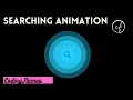 Searching Animation Like Bubbles html Css - CssFlames