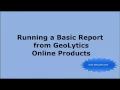 How to Use GeoLytics Products