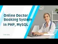 Online Doctor Booking System - Starsite Programmers