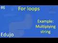 - For Loops Creating right triangle using string