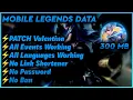 Download Lagu Mobile Legends Lite Data | ByPass in-game Download | 300 MB | PATCH Valentina