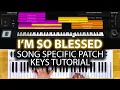 I m So Blessed - MainStage patch keyboard tutorial