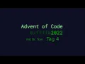 Advent of Code 2022 - Day 4 mit Python