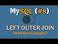 SQL Left Outer Join Explained SQL Full Tutorial MySQL Full course