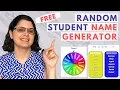 Create A Random Name Generator For Students In Less Than 5 Minutes Free