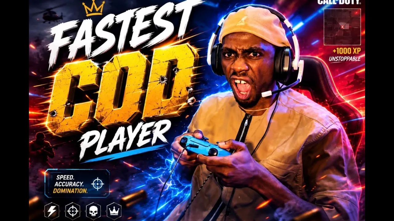 Fastest COD Player