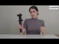 Cason 69 Inch Selfie Stick Tripod with Light Bluetooth Remote Best Mobile Stand 2025