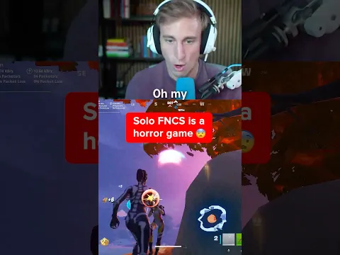 Solo FNCS is a horror game..
