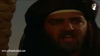 ابو زيد الهلالي ـ دياب يغدر بابو زيد الهلالي ويقتله مشهد صادم ـ سلوم حداد ـ سامر المصري 