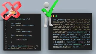 How to obfuscate JavaScript coding using VS Code Extension
