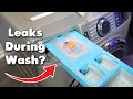 Does Your GE Front Load Washer Leak from the Dispenser How to Repair