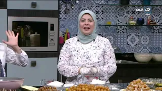 مطبخ هالة الخميس 1 يوليو 2021 أسهل وأسرع طريقة لعمل الزلابيا 