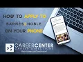 How to Apply at Barnes Noble on Your Phone