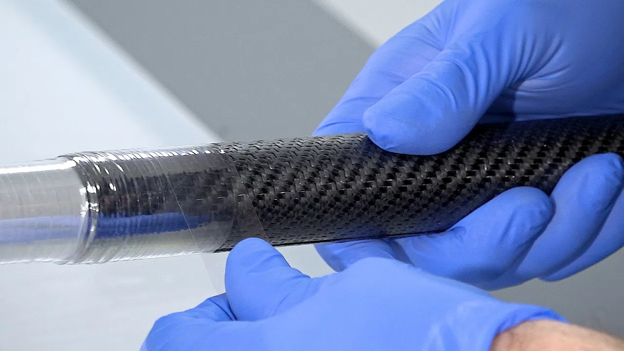 How to Make a Roll Wrapped Carbon Fibre Tube