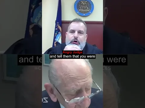 Judge Goes BALISTIC On Elderly Lawyer... #fyp #viral #trending #courtroom #trend #foryoupage #foryou