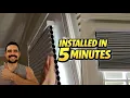 How to Install Blackout Cellular Shades Easy DIY