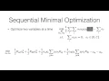 12 SMO and Stochastic SVM