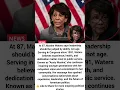 Maxine Waters Speaks Out on Age Leadership at 87Description