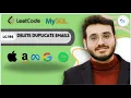LeetCode 196 Delete Duplicate Email SQL Interview Question