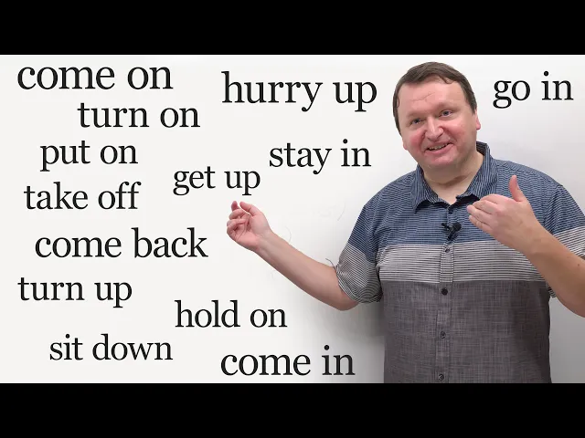 Video: 23 Easy English Phrasal Verbs for Beginners
