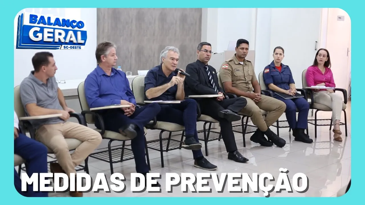 Associação dos Municípios do Alto Irani discute medidas de prevenção nas escolas