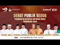 DEBAT PUBLIK KEDUA CALON BUPATI DAN WAKIL BUPATI PURWAKARTA 2024