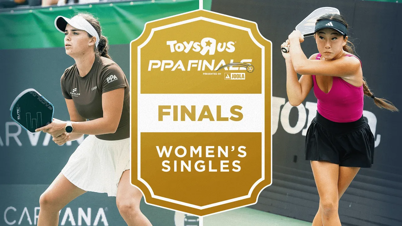 Sahra Dennehy v Kiora Kunimoto at the Toys  R  Us PPA Finals