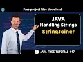 Java tutorial Handling strings - StringJoiner Java course for beginners