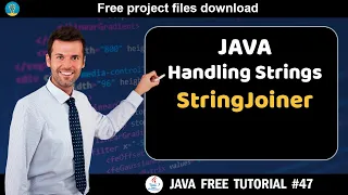 Java tutorial Handling strings - StringJoiner Java course for beginners