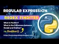what is finditer and difference between findall and finditer Regex finditer in Python