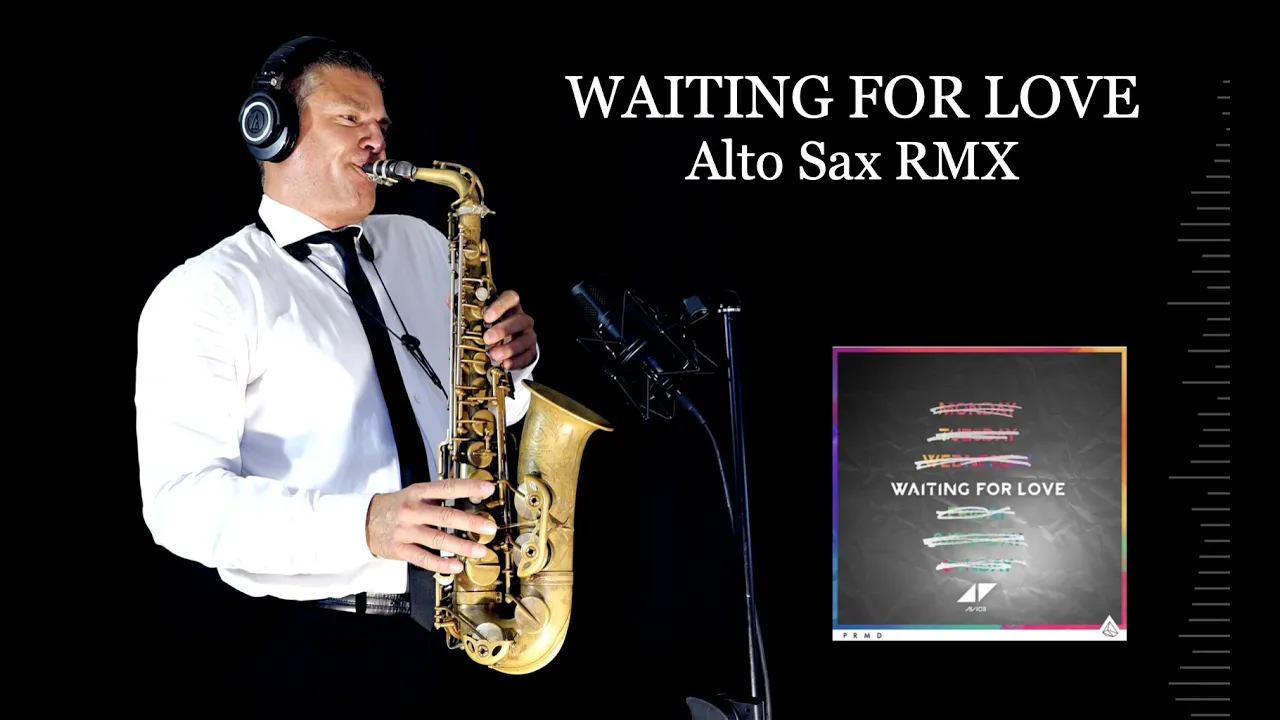 WAITING FOR LOVE - Avicii - Alto Sax RMX - Free score