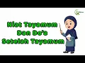 NIAT TAYAMUM DAN DOA SETELAH TAYAMUM