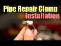 Pipe Repair Clamp Installation