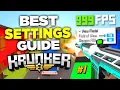 BEST Krunker io SETTINGS for Season 5 FPS Boost Crosshair Scope and MORE Guide