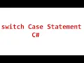 Switch Case Statements in C with Examples
