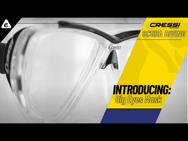 Cressi Big Eyes Diving Snorkeling Mask