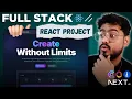 Full Stack React Project AI Photo Editor - Next JS Fabric js Tailwind ImageKit Shadcn UI