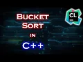 Bucket Sort - Algorithm Analysis CLion