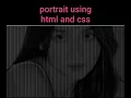 Kathryn Bernardo Portrait using html and css by France Coding TEXT PORTRAIT EFFECT Tutorial