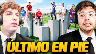 ÚLTIMO EN PIE VERSIÓN FÚTBOL vs. LA COBRA - ¿QUIÉN PUEDE DECIR MÁS JUGADORES SIN PERDER? (2026)