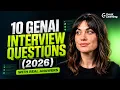 Top 10 Generative AI Interview Questions for 2026 With Answers